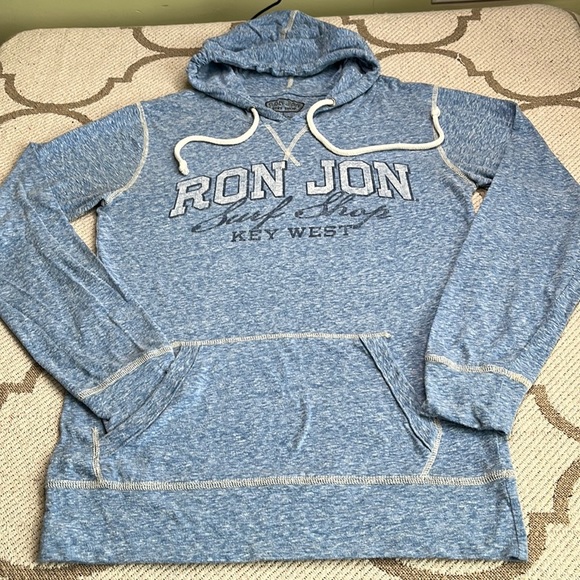 Ron Jon Tops - Ron John Surf Shop lightweight long sleeve hoodie sweatshirt